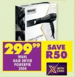 Shoprite Wahl hair dryer powerpik offer