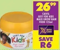 Shoprite Caivil just for kids maxi grow hair food offer