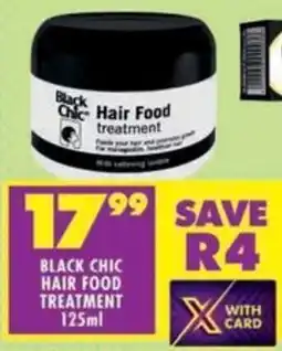 Shoprite Black chic hair food treatment offer