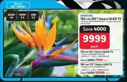 Makro SAMSUNG 165 cm (65") Smart QLED TV offer