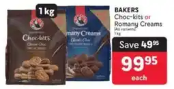 Makro BAKERS Choc-kits or Romany Creams offer