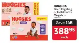Makro HUGGIES Gold Gigabag or Gold Pants Megabox offer