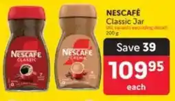 Makro NESCAFE Classic Jar offer