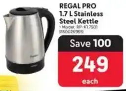 Makro REGAL PRO Stainless Steel Kettle offer