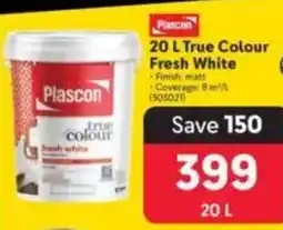 Makro Plascon True Colour Fresh White offer