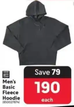 Makro Men's Basic Fleece Hoodie offer