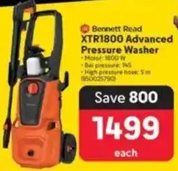 Makro Bennett Read XTR1800 Advanced Pressure Washer offer