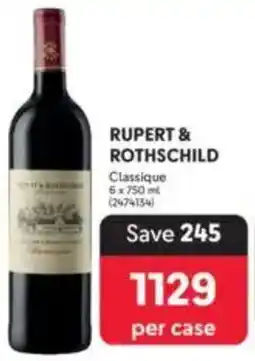Makro RUPERT & ROTHSCHILD Classique offer