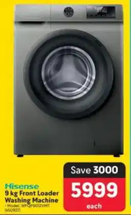 Makro Hisense Front Loader Washing Machine offer
