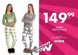 Save Hyper Ladies fleece pj sets offer