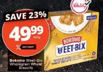 Checkers Bokomo Weet-Bix Wholegrain Wheat Biscuits offer