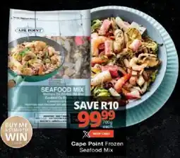 Checkers Cape Point Frozen Seafood Mix offer