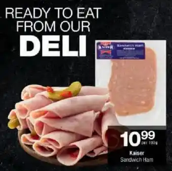 Checkers Kaiser Sandwich Ham offer