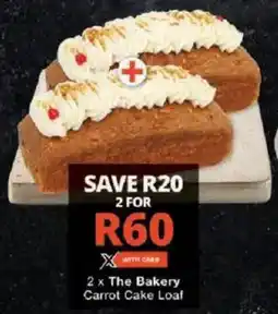 Checkers The Bakery Carrot Cake Loaf offer