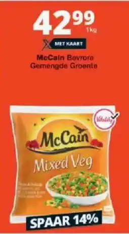 Checkers McCain Mixed Veg offer