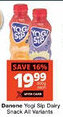 Checkers Danone Yogi Sip Dairy Snack All Variants offer
