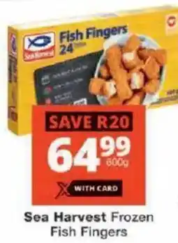 Checkers Sea Harvest Frozen Fish Fingers offer