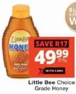 Checkers Little Bee Choice Grade Honey offer