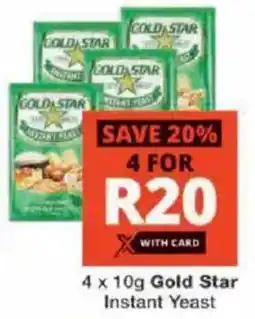 Checkers Gold Star Instant Yeast offer