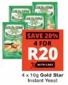 Checkers Gold Star Instant Yeast offer