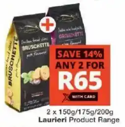 Checkers Laurieri Product Range offer