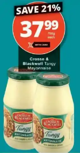 Checkers Crosse & Blackwell Tangy Mayonnaise offer