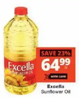 Checkers Excella Sunflower Oil offer