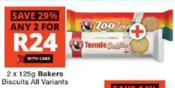 Checkers Bakers Biscuits All Variants offer