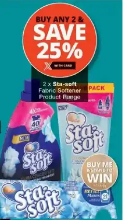 Checkers Sta-soft Fabric Softener Product Range offer