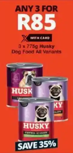 Checkers Husky Dog Food All Variants offer