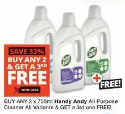 Checkers Handy Andy All Purpose Cleaner All Variants offer
