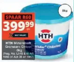 Checkers HTH Mineralsoft Granular+ Chlorine offer