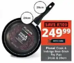 Checkers Flonal Cook & Indulge Non-Stick Fry Pan offer