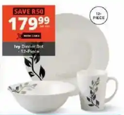 Checkers Ivy Dinner Set offer