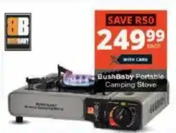 Checkers BushBaby Portable Camping Stove offer