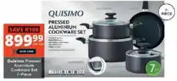 Checkers Quisimo Pressed Aluminium Cookware Set offer