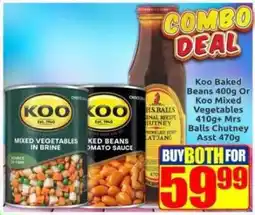 Three Star Cash and Carry Buy both for 59.99 offer