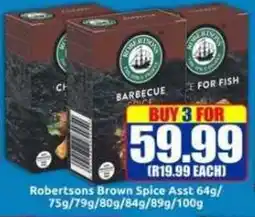 Three Star Cash and Carry Robertsons Brown Spice Asst offer