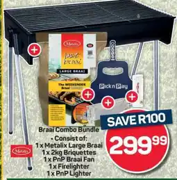 Pick n Pay Braai Combo Bundle offer