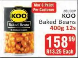 KitKat Cash and Carry KOO Baked Beans offer