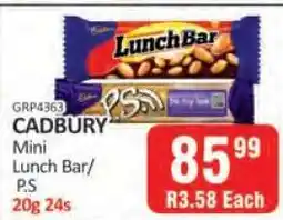 KitKat Cash and Carry CADBURY Mini Lunch Bar/P.S offer