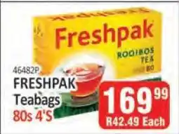 KitKat Cash and Carry FRESHPAK Teabags 80s 4'S offer