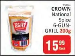 KitKat Cash and Carry CROWN National Spice 6-GUN-GRILL 200g offer