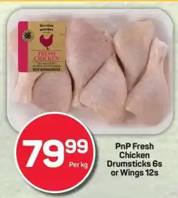 Pick n Pay PnP Fresh Chicken Drumsticks 6s or Wings 12s offer