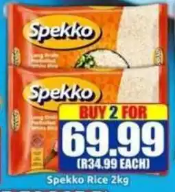 Three Star Cash and Carry Spekko Rice offer
