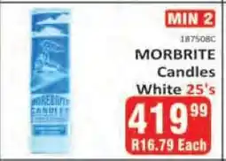 KitKat Cash and Carry MORBRITE Candles White 25's offer