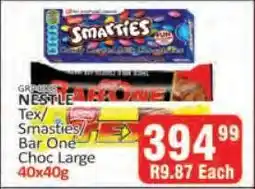 KitKat Cash and Carry Nestle Tex/Smarties/Bar One Choc Large offer