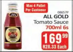 KitKat Cash and Carry ALL GOLD Tomato Sauce offer