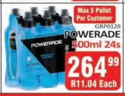 KitKat Cash and Carry Powerade 500ml 24s offer