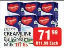 KitKat Cash and Carry CREAMLINE Full Cream Milk 1lt 6s offer